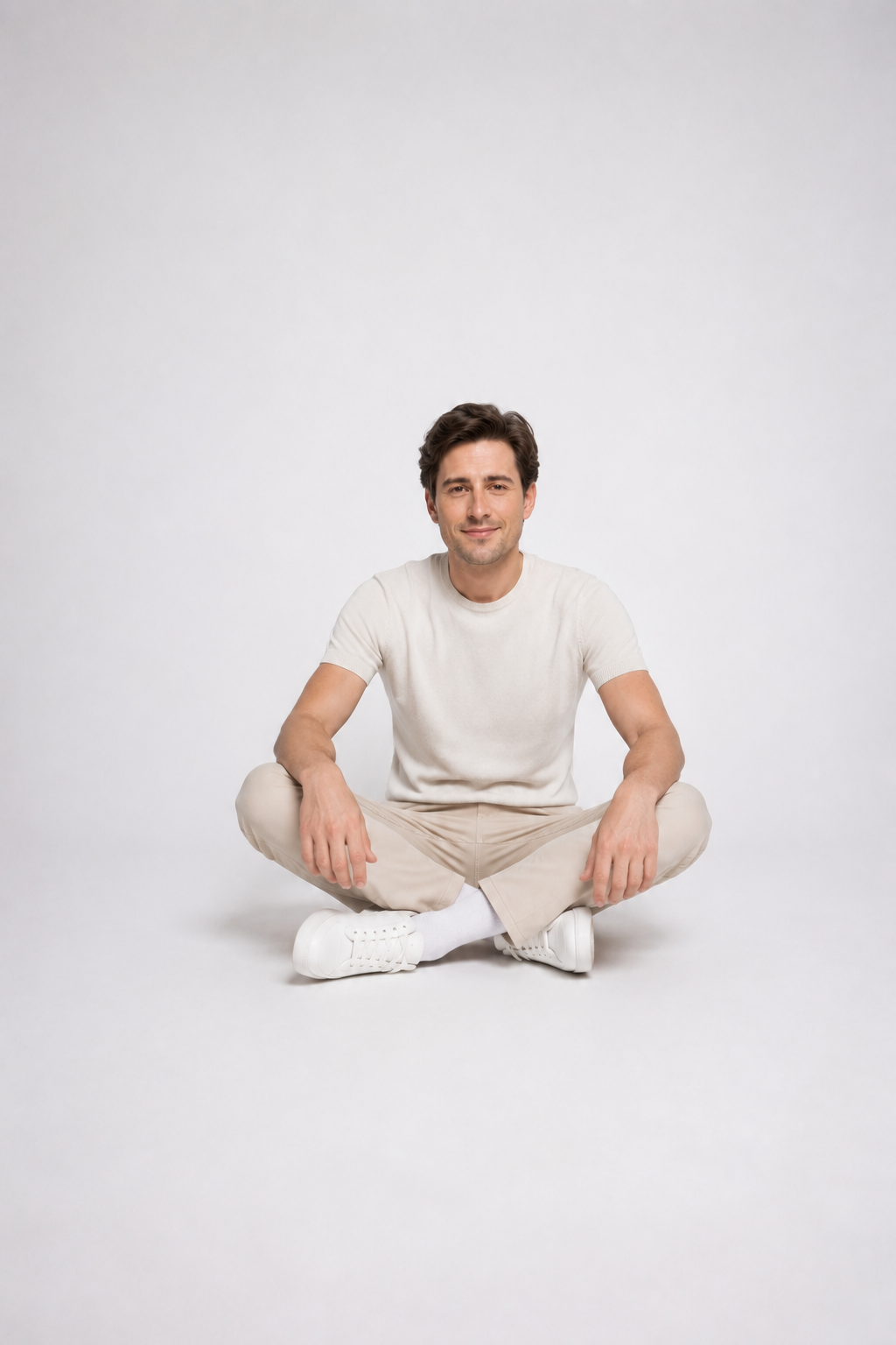 Relaxed Casual Sitting — step 1