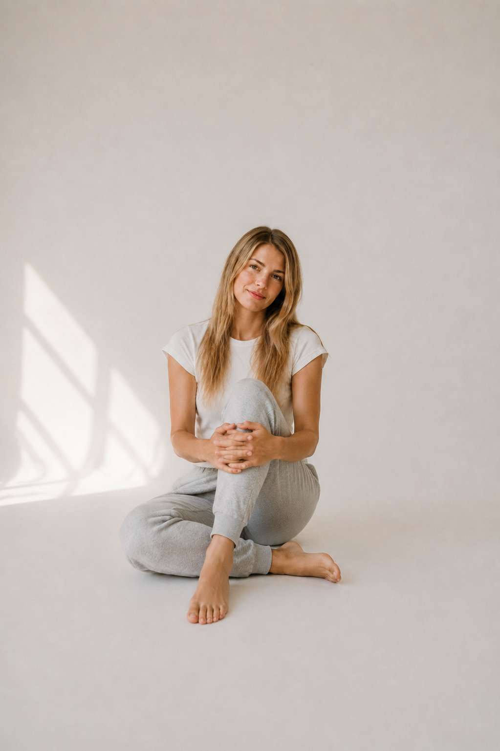 Casual Seated Relaxation — step 1