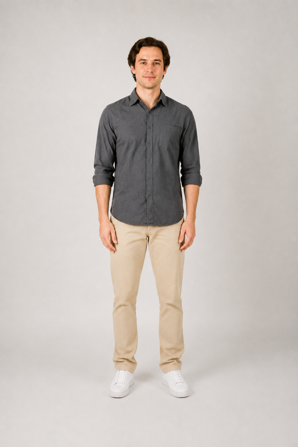 Casual Crossed Arms — step 1