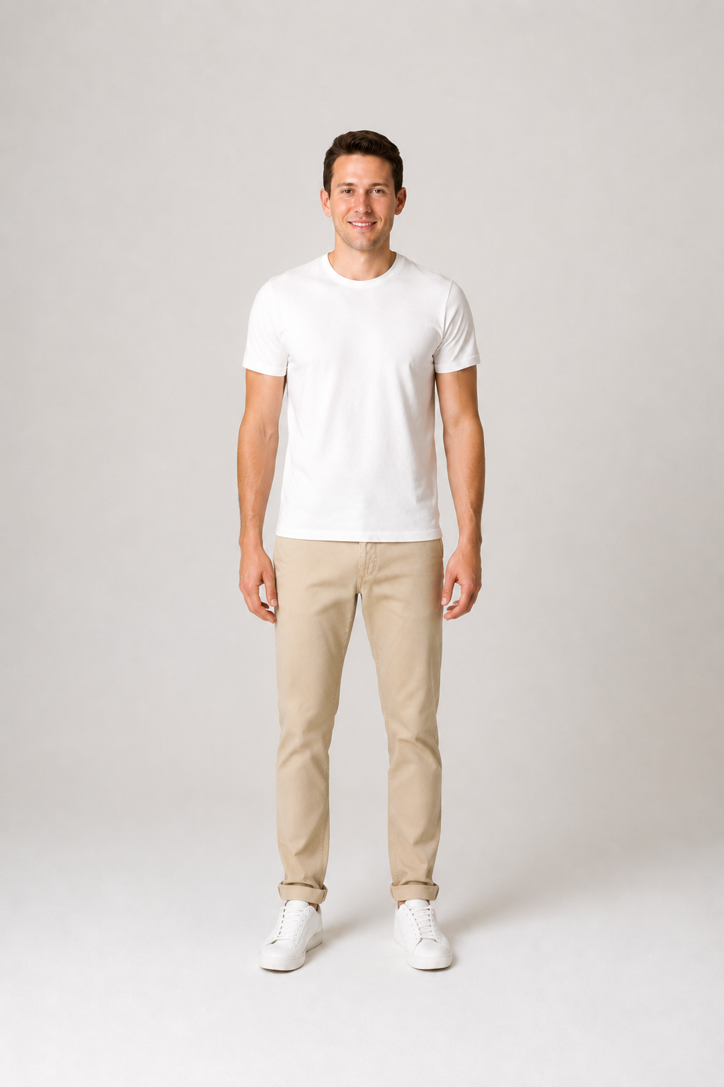 Casual Standing Pose — step 1