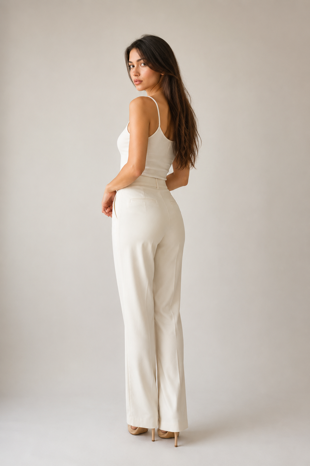 Elegant Side Gaze