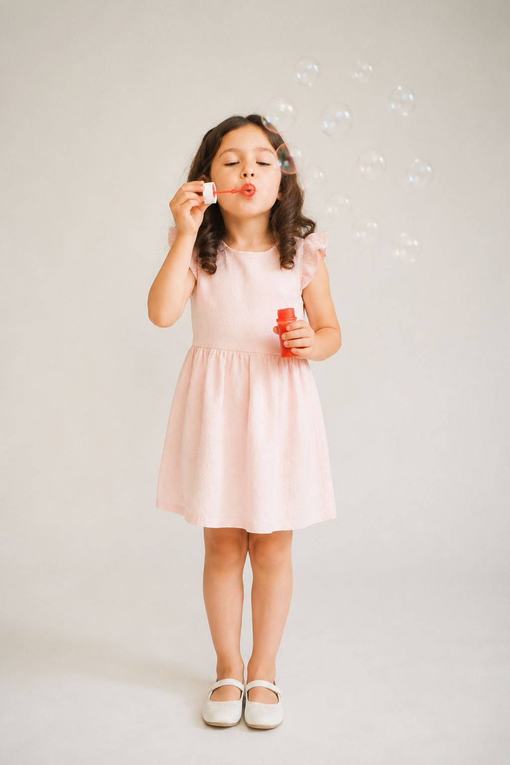 Child Bubble Blow