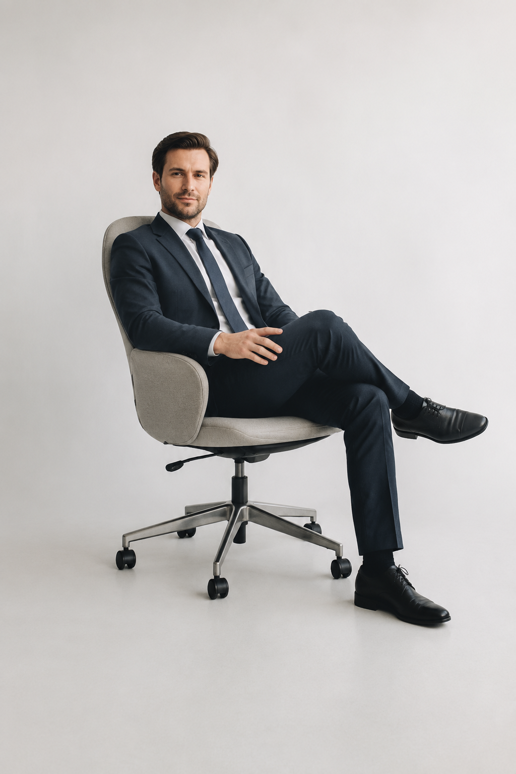 Relaxed Office Confidence