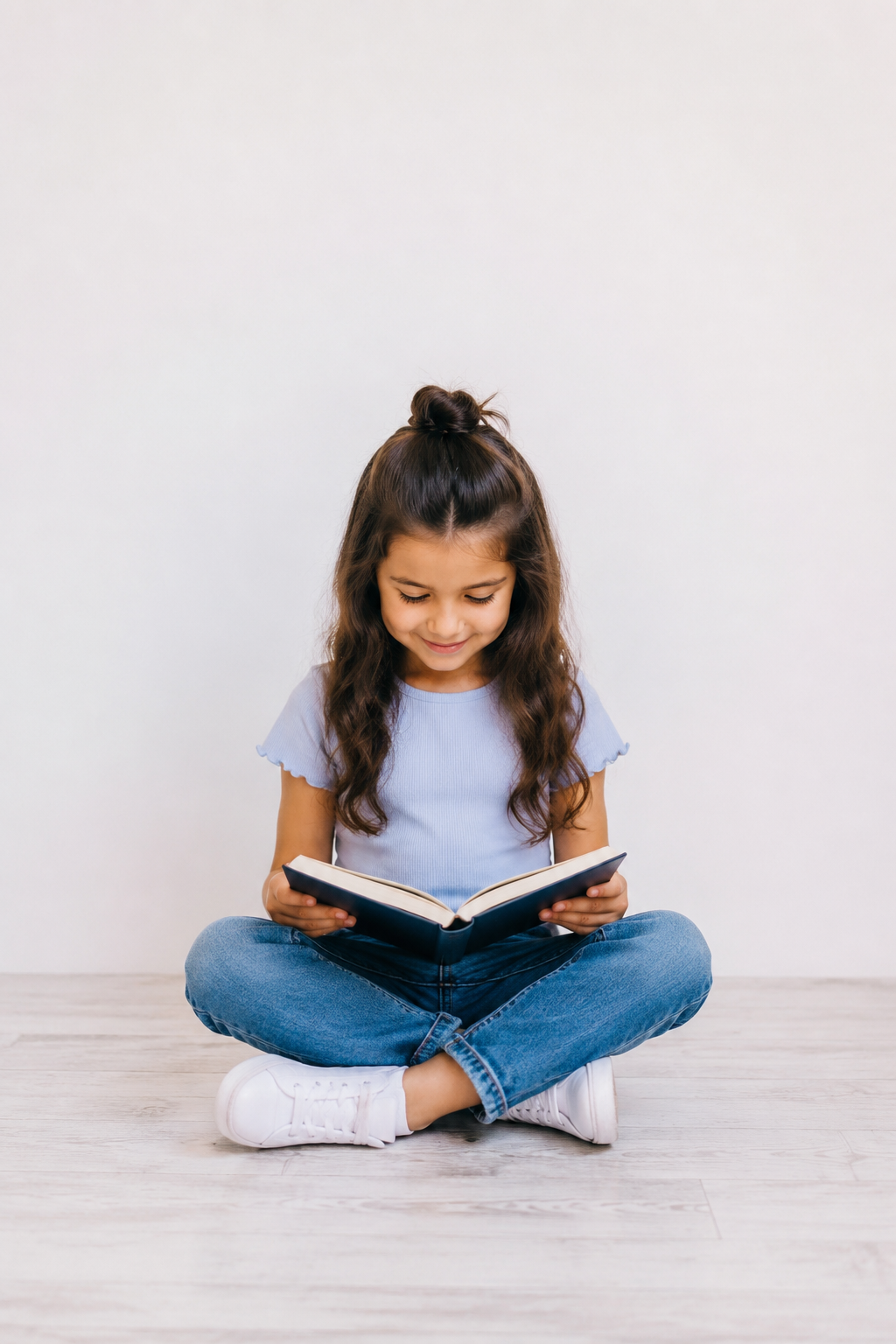 Child Reading Floor