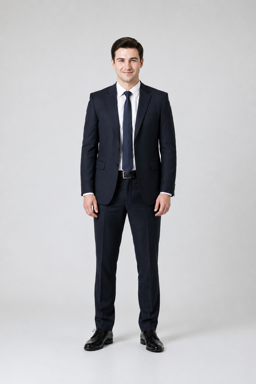 Confident Business Stance — step 1